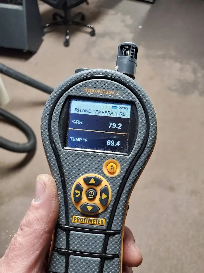 Moisture meter humidity assessment for Mold Remediation & Removal in Great Neck